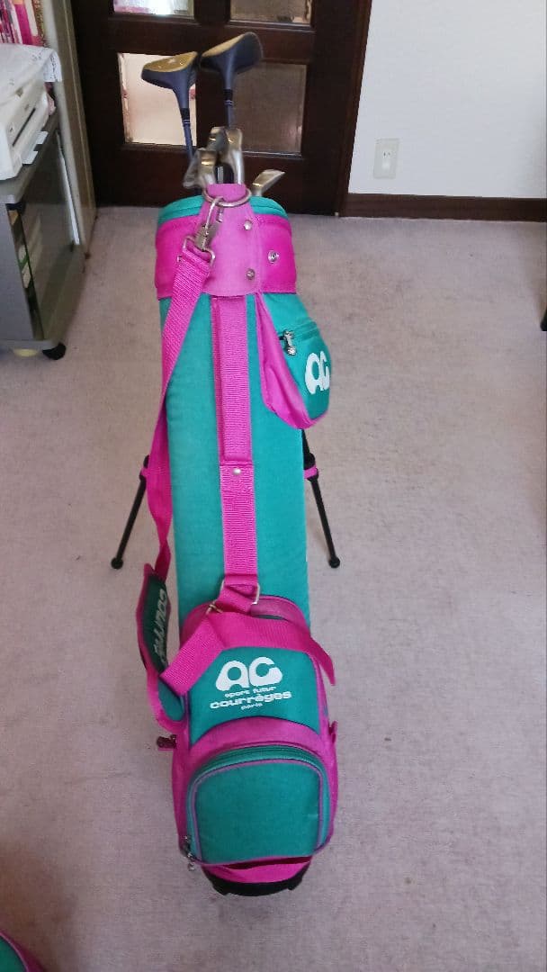 クレージュcourreges　レディース　ゴルフクラブセット　キャディバッグ付