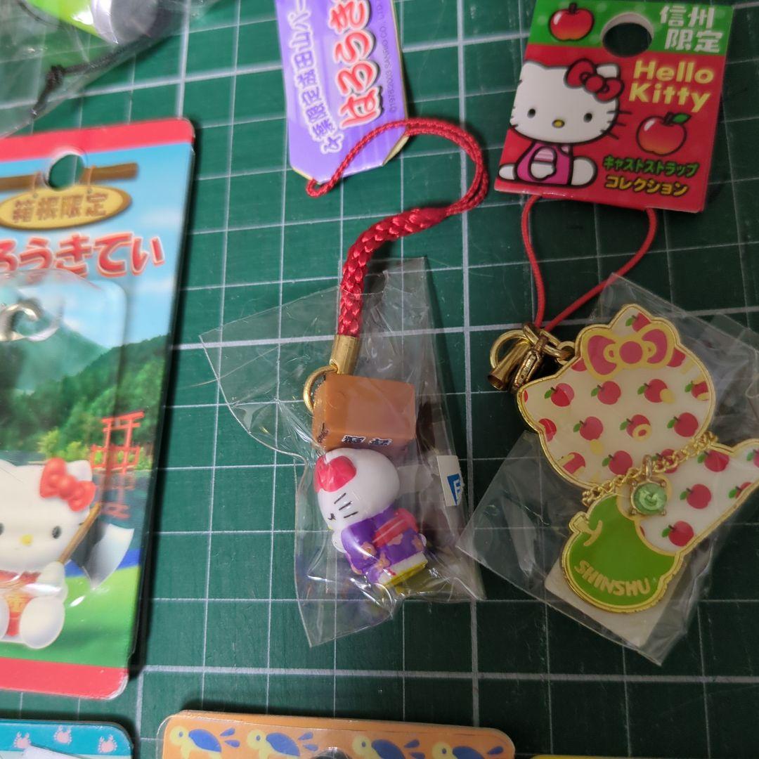 未使用 未開封ご当地キティちゃん ファスナーマスコット 根付 おまけつき