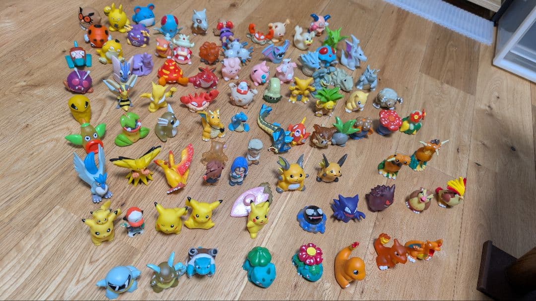 ポケモン　指人形　85体セット　ゆび人形　初代　一部第二世代あり