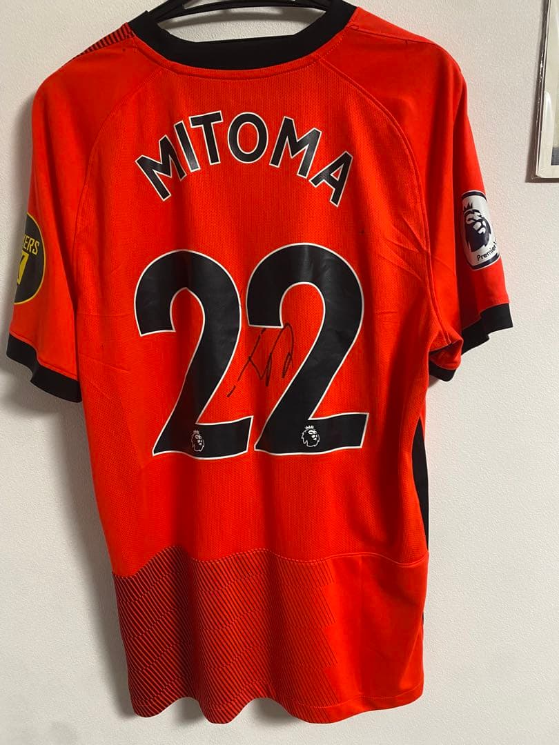 2022/23 ブライトン　アウェイユニ　サイン入り