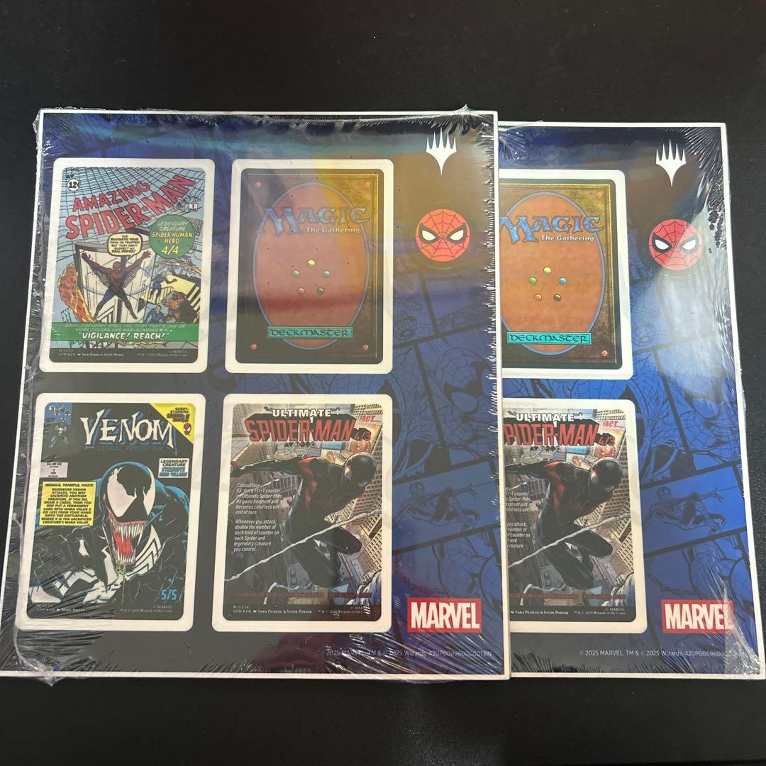 MTG スパイダーマン シールなど　2セット