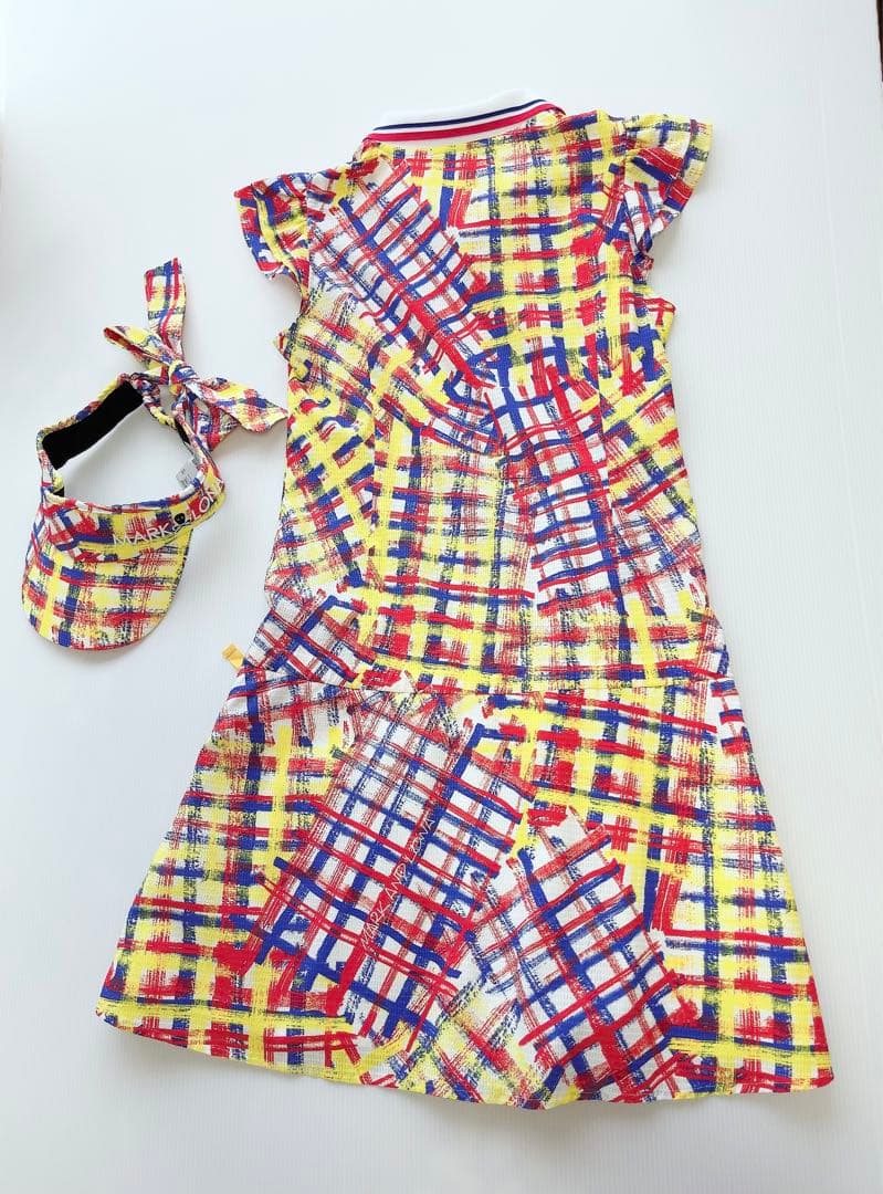 定価58,620円　マークアンドロナ　2点セット　ワンピース　リボンサンバイザー