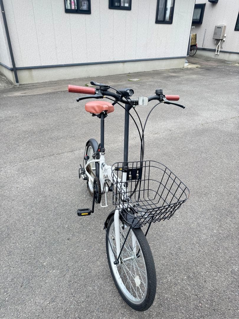 MY PALLAS マイパラス折りたたみ自転車 ホワイト