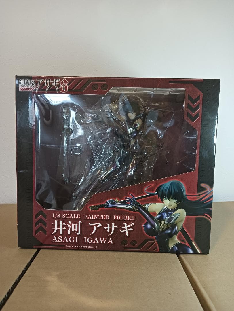 【新品未開封】対魔忍アサギ3 井河アサギ 1/8 フィギュア マイルストン