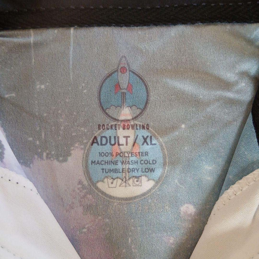 ✨新品✨ハンマー　2XLサイズ　宇宙　カラフル　大きいサイズ　ボウリングウェア