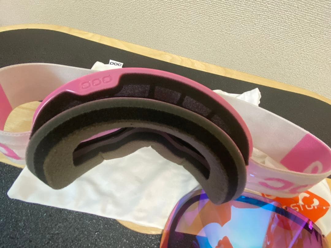 POC Retina Clarity ゴーグル 美品 ストラップ・袋に若干の汚れ