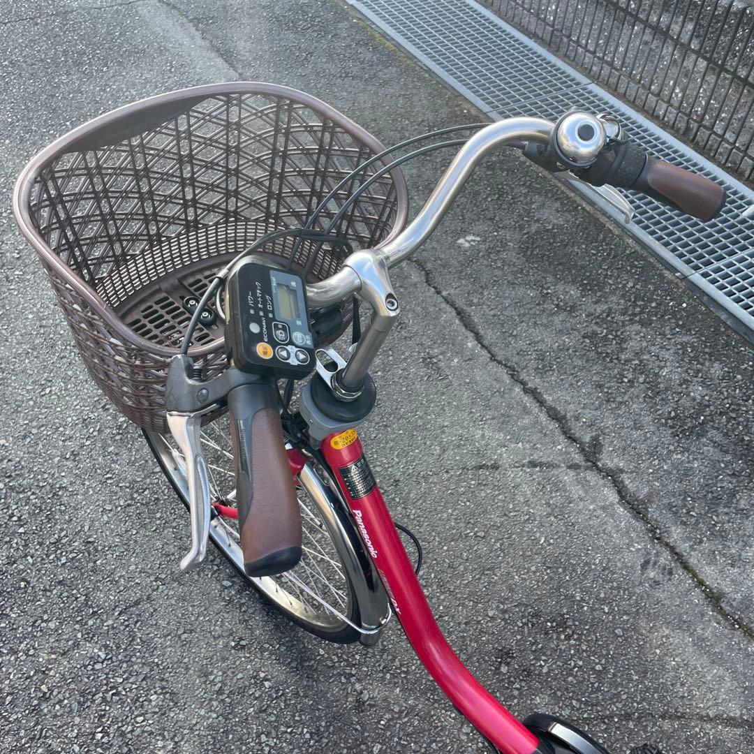 さらパナソニック電動自転車ビビDX内装3段変速24インチ 美車