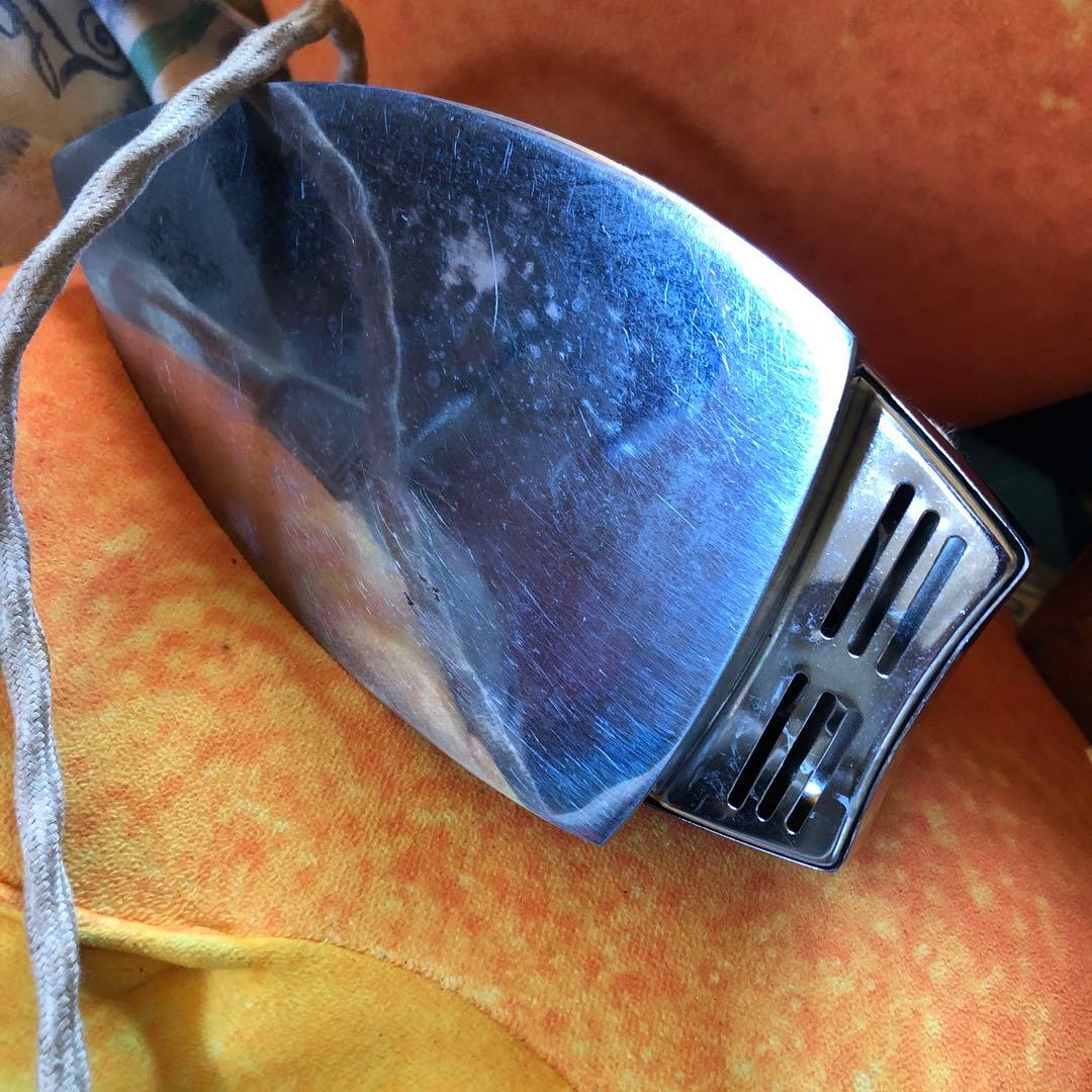 美品　ナショナル　レトロ アイロン 木箱付き