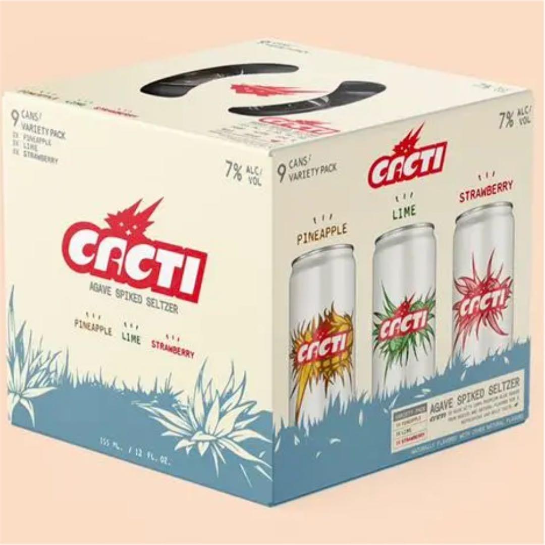 CACTI™ AGAVE SPIKED SELTZER 9 CAN PACK