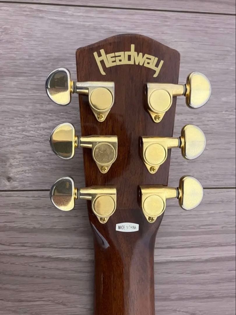 Headway エレアコTF-1000 トップスプルース　レア　ハードケース有