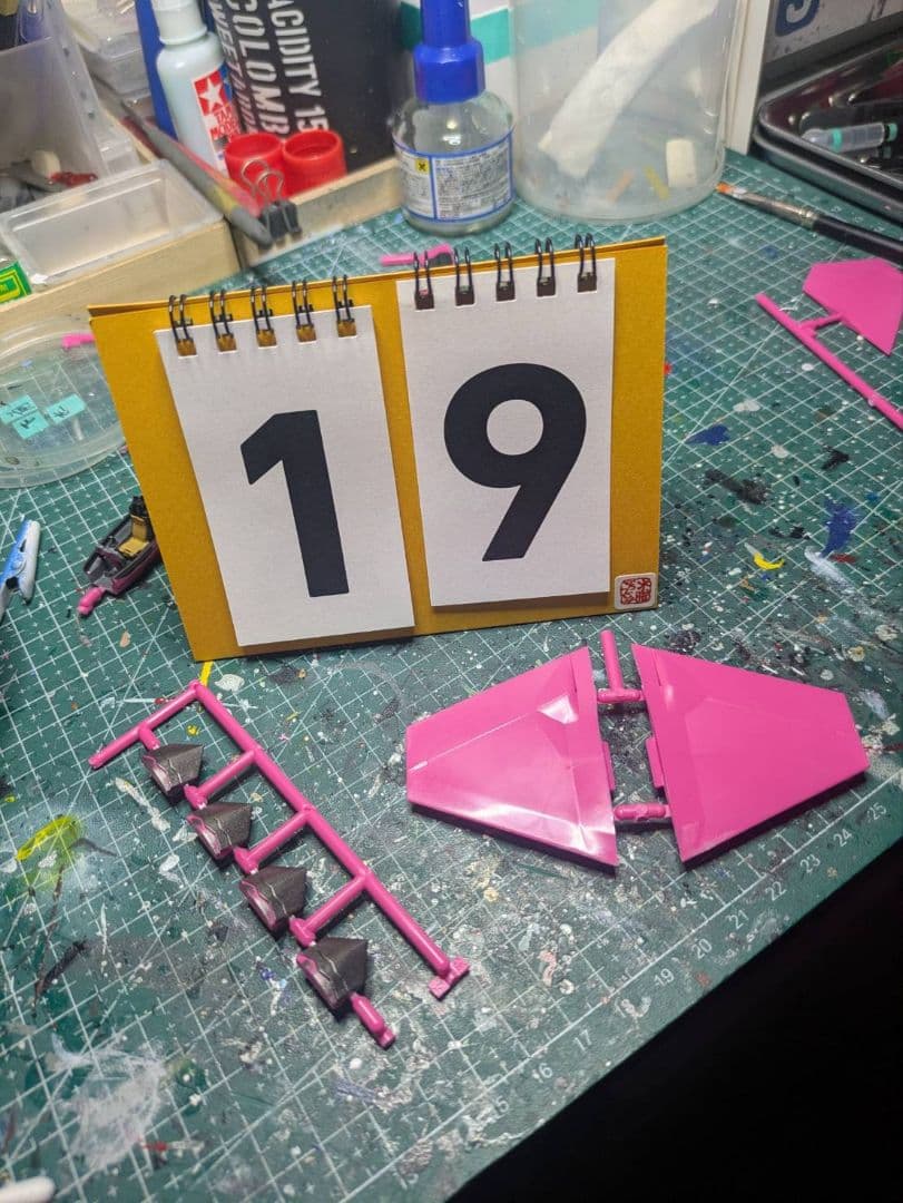 【置物otemoto様】【製作記録】F-22 ラプター アイマス 天海春香