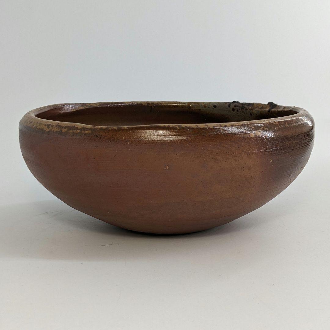 岡山県重要無形文化財 吉本正 備前焼 鉢 合箱合布 食器 皿 工芸品 菓子器