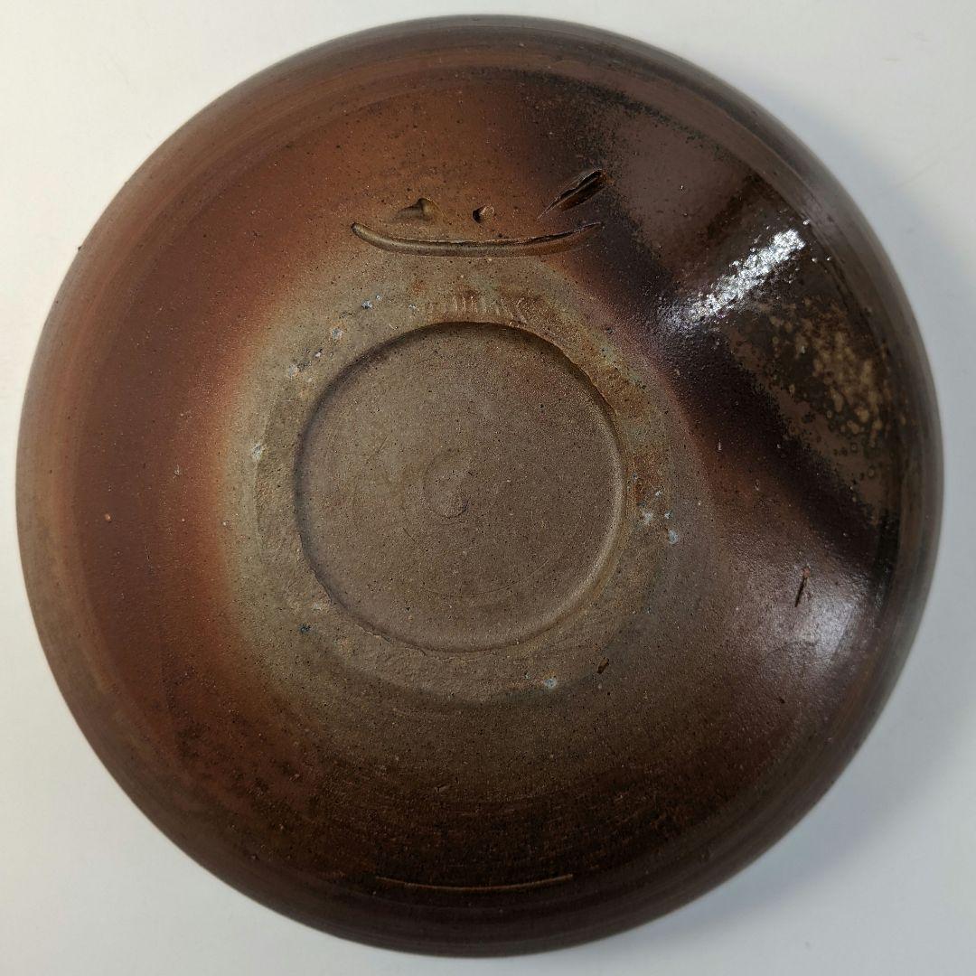 岡山県重要無形文化財 吉本正 備前焼 鉢 合箱合布 食器 皿 工芸品 菓子器