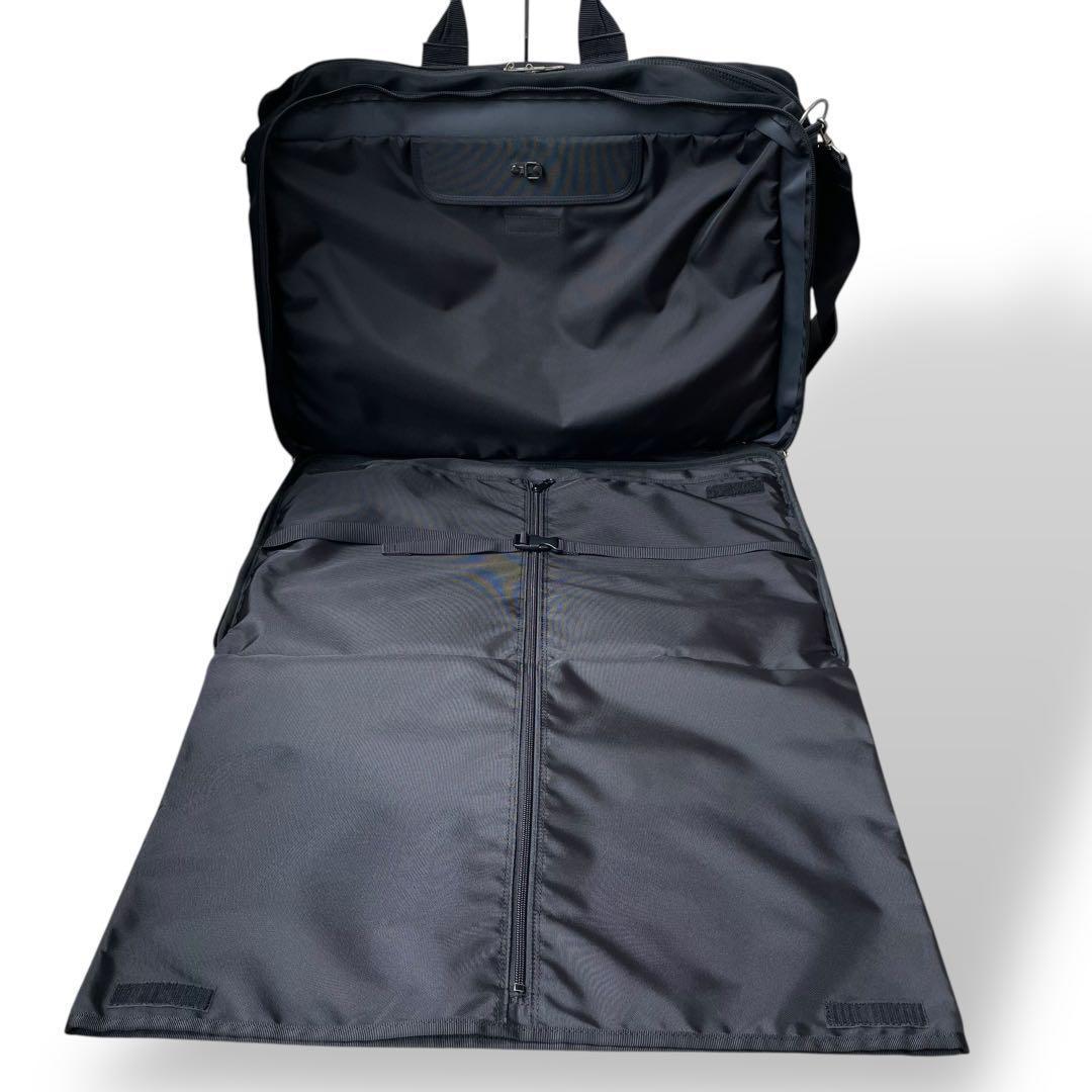 PORTER ポーター★2way ガーメントバッグ 大容量 ナイロン ブラック