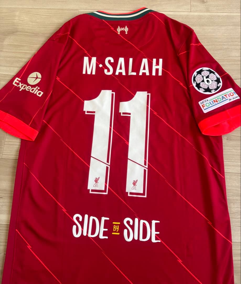 「最終値下」モハメド・サラー リヴァプール ユニフォーム 21-22
