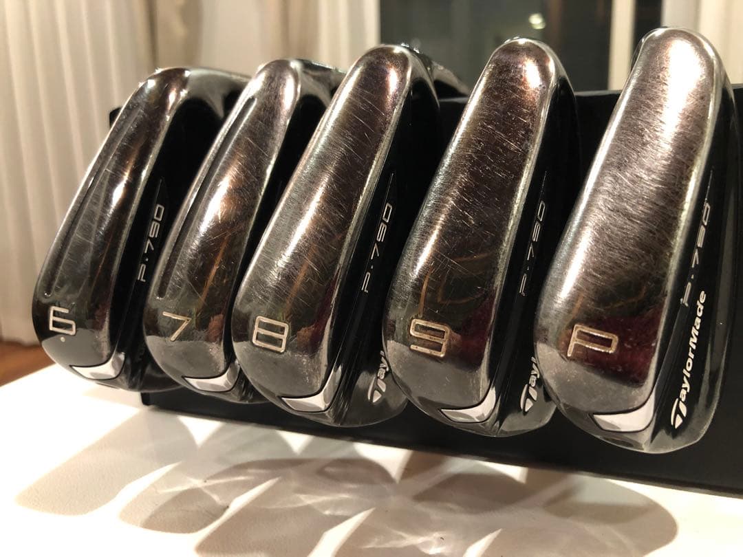 TaylorMade テーラーメイド P790 ブラック アイアンセット 希少