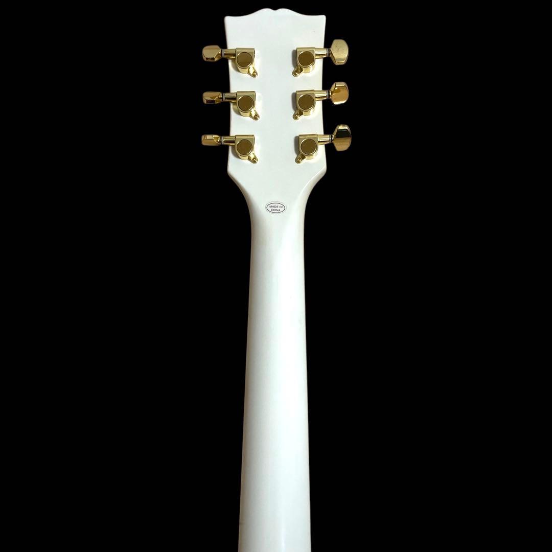 Maison レスポールカスタムタイプ ビンテージホワイト クリーム LPC