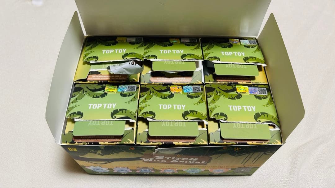 1月中限定価格　スティッチ TOPTOY ワイルドアニマル　 6個セット