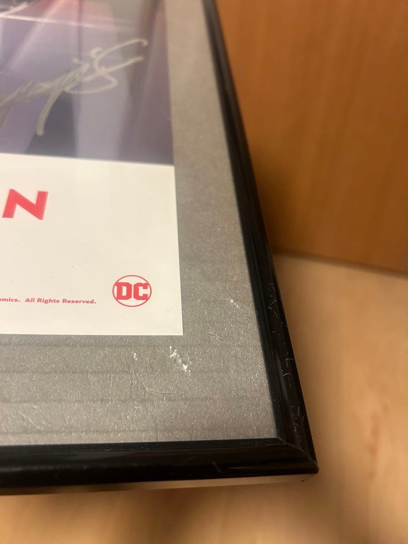 【希少】新川洋司 直筆サイン ポスター ワンダーウーマン