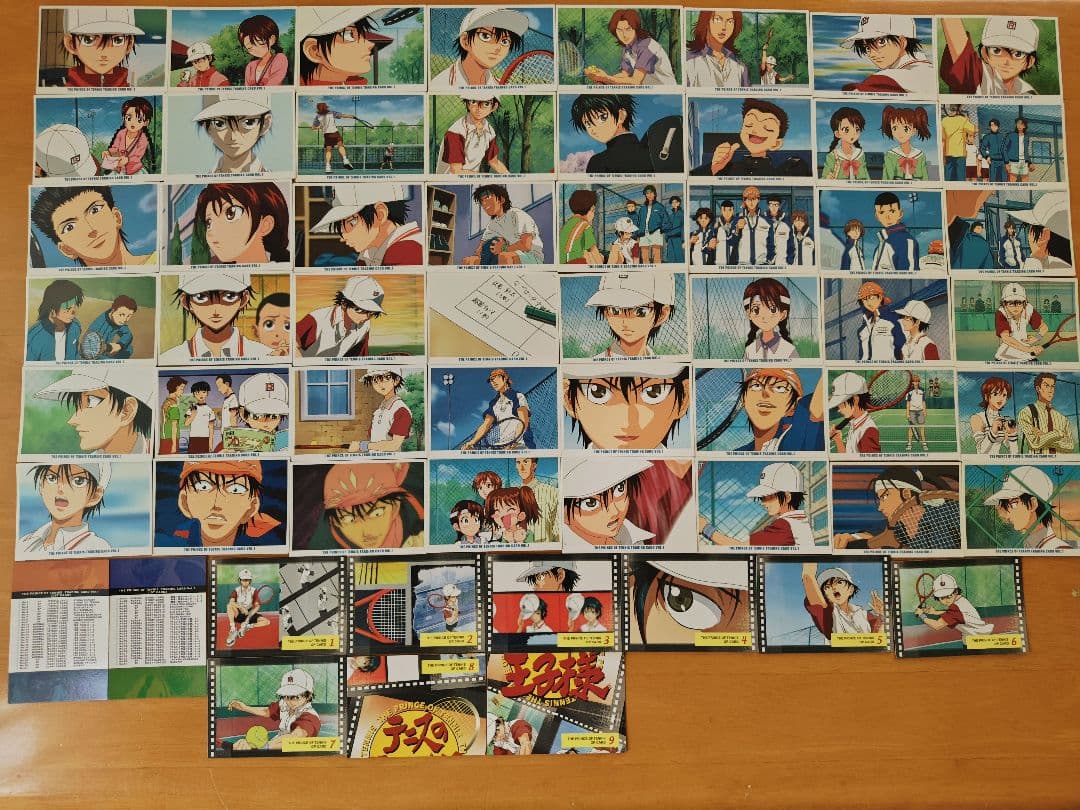 d*3様 テニスの王子様　トレカ　vol .1〜vol.11　689枚