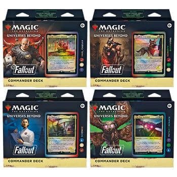 統率者デッキ Fallout 英語版セット※サンプルコレクターブースターなし