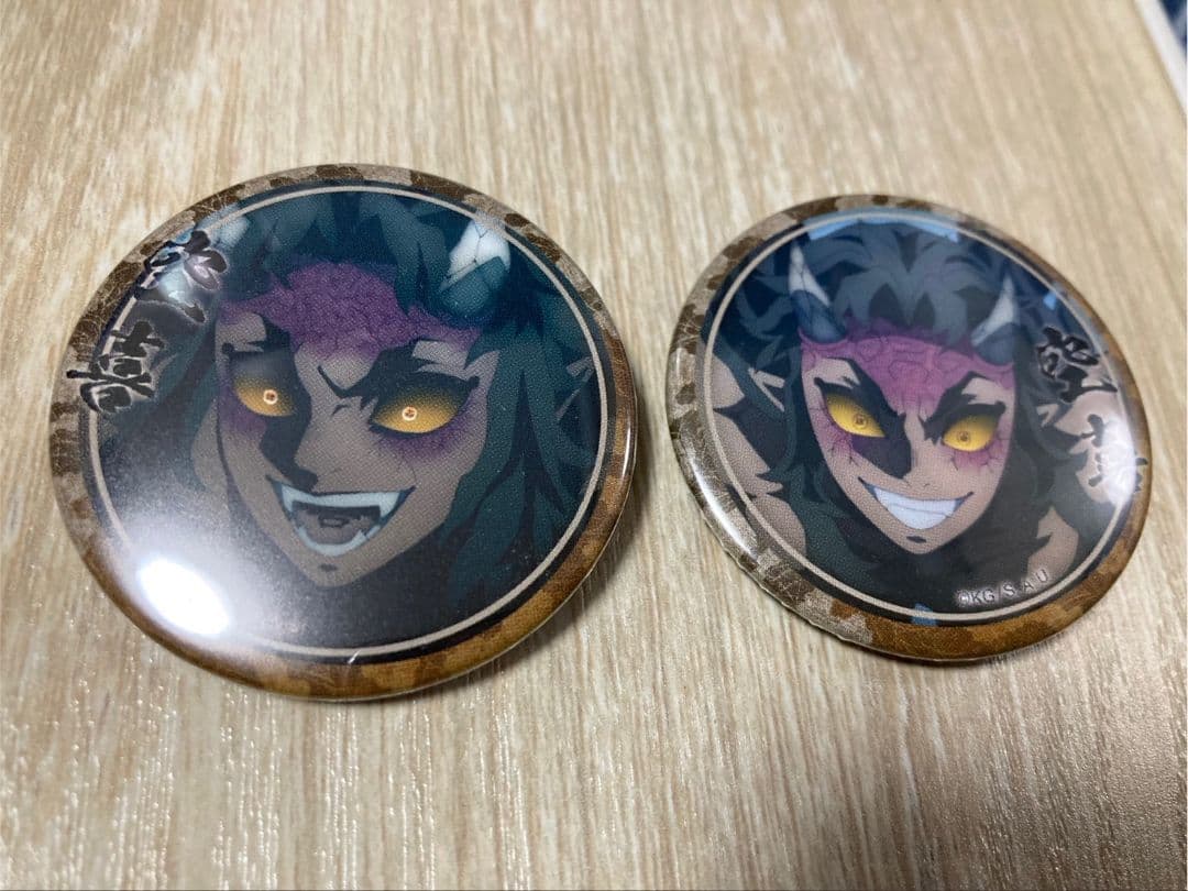 鬼滅の刃　刀鍛冶の里編　絵巻　空喜　44mmランダム缶バッジ　2点