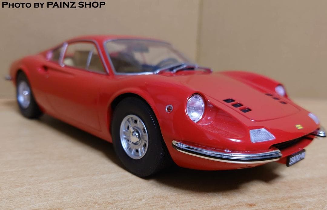 1/18 フェラーリ ディーノ 1969 レッド Dino 246GT MCG製