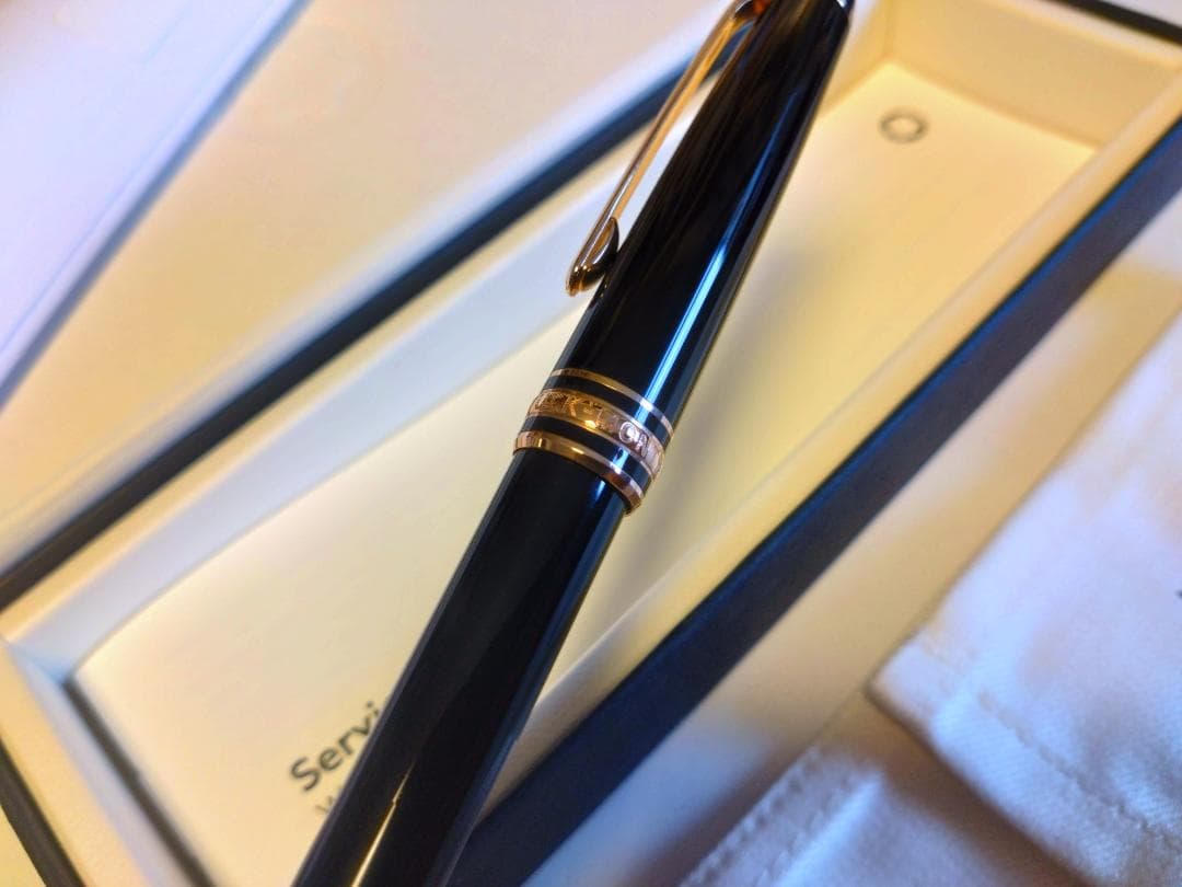 モンブラン ボールペン マイスターシュテュック レッドゴールド クラシック