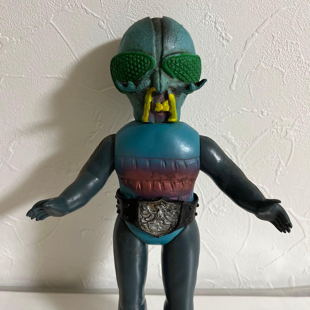 ⚠️激レア成型色　貴重　仮面ライダー　怪奇ハエ男　スタンダードサイズ　旧バンダイ