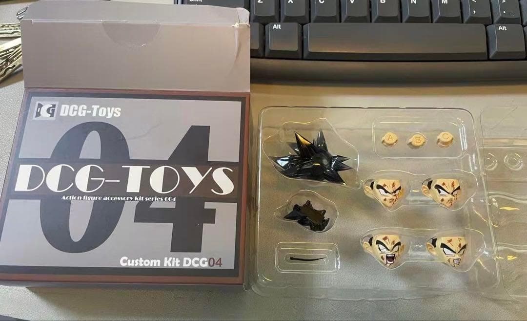 S.H.Figuarts用 孫悟空 カスタムヘッドパーツ 流血 クリア