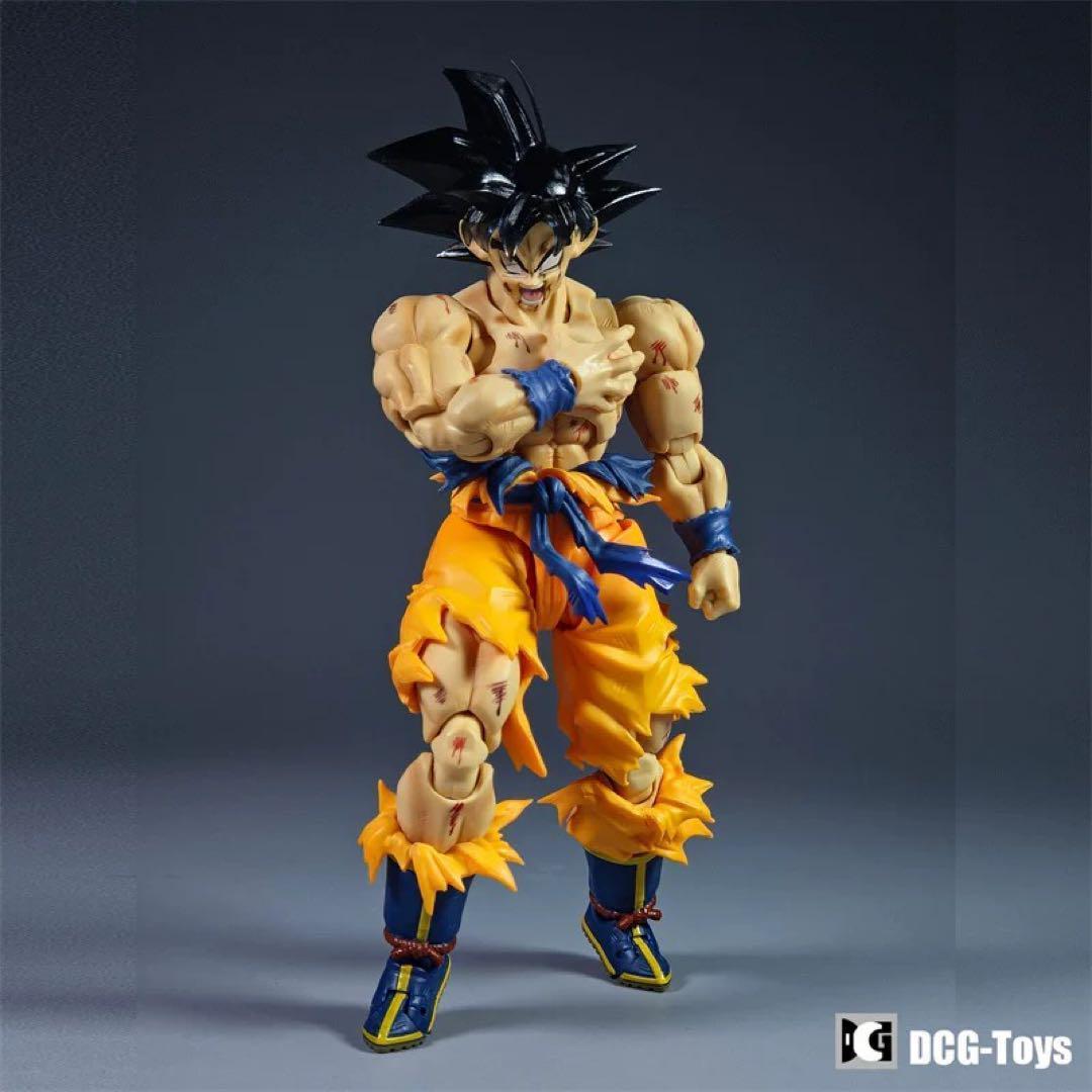 S.H.Figuarts用 孫悟空 カスタムヘッドパーツ 流血 クリア