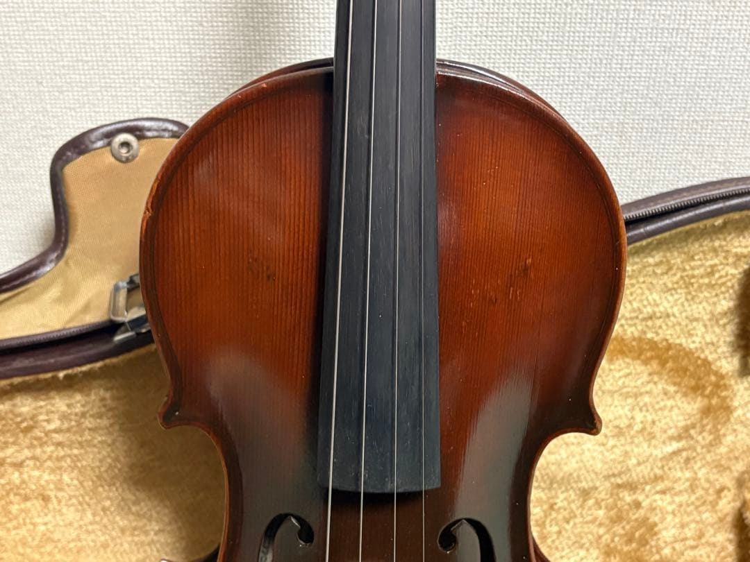 希少 鈴木政吉 No. W5 オールド バイオリン 虎杢 4/4
