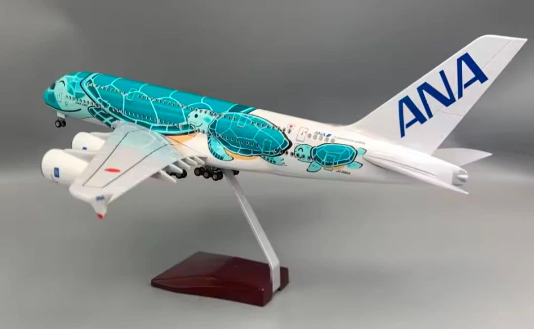 希少 ANA A380 FLYING HONU 1/160 大型模型 46cm