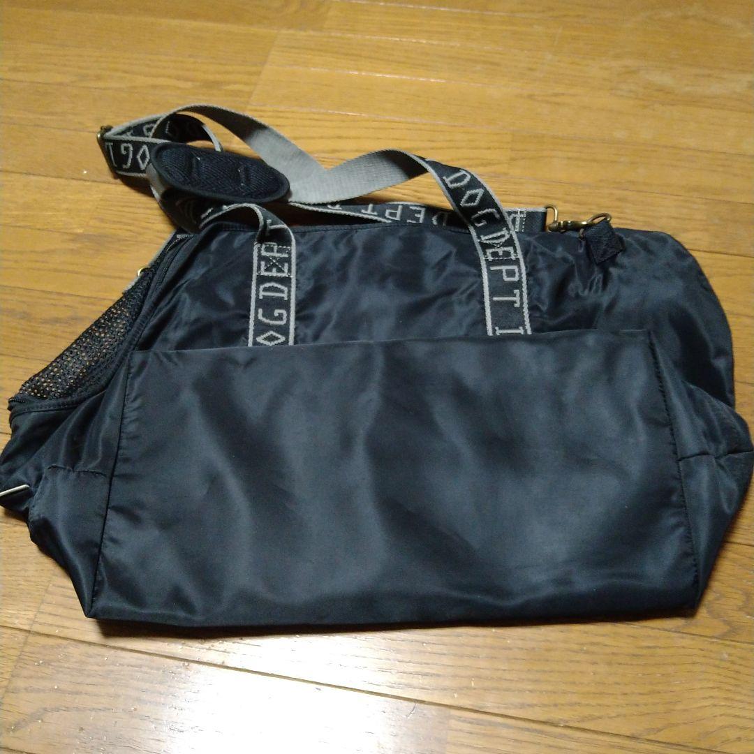 DOG DEPT キャリーバッグ ロゴ Lサイズ