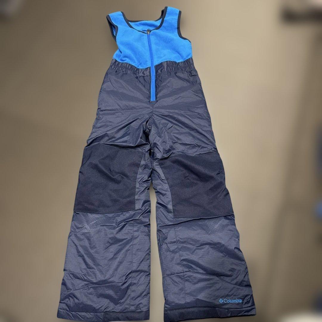 キッズ！Columbia 子ども用スキーウェア 青/黒120cm