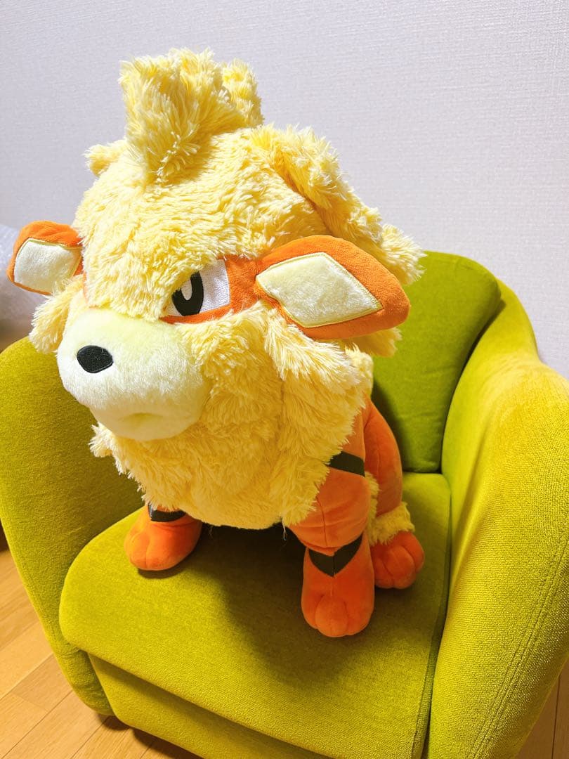 美品　特大　ポケットモンスター BigMore! ぬいぐるみ ウインディ