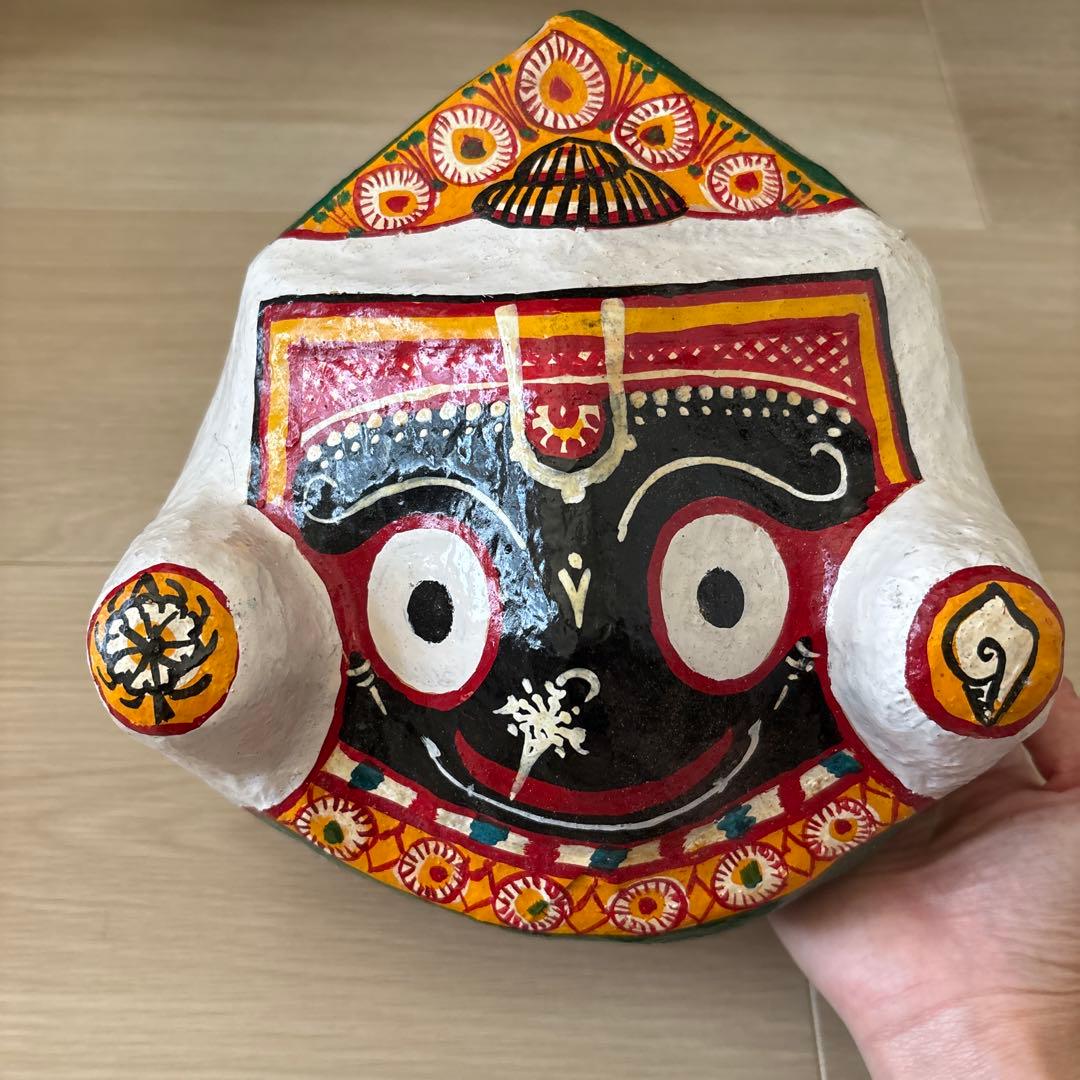 希少、博物館、ジャガンナート、ネパール、インド、お面、ヒンドゥー、みんぱく、民藝