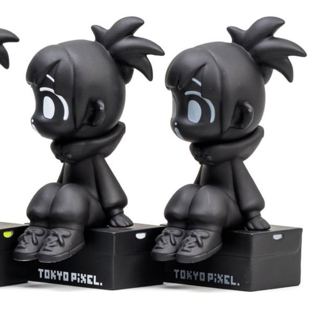 PiXEL BLACK KICKちゃんソフビ TOKYO PiXEL 2個セット