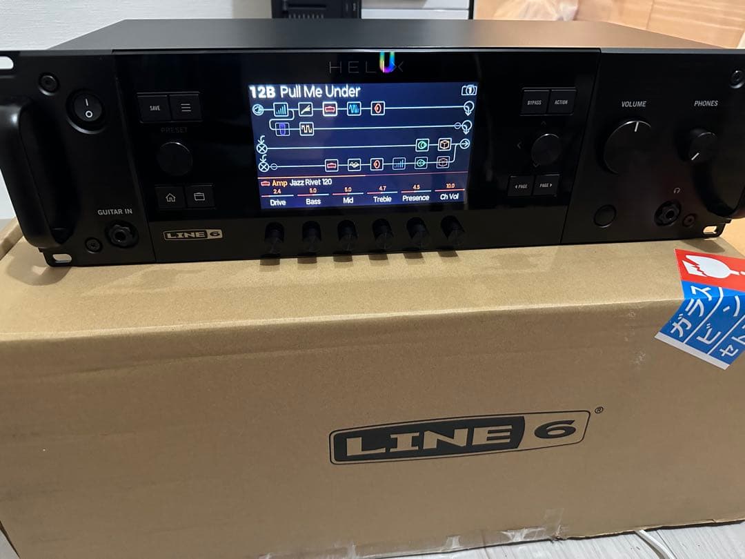 ギター LINE 6 HELIX RACK
