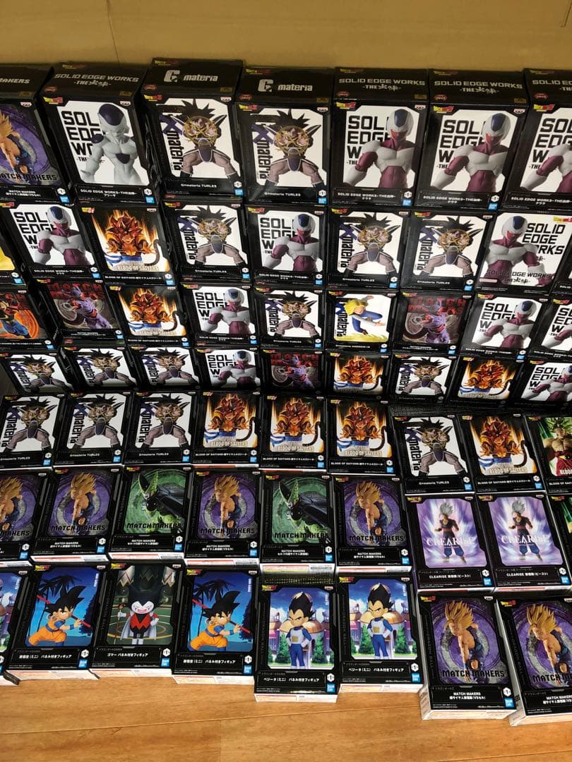 ドラゴンボール　フィギュア　ブロリー　ゴジータ　クウラ　フリーザ　ターレス63個