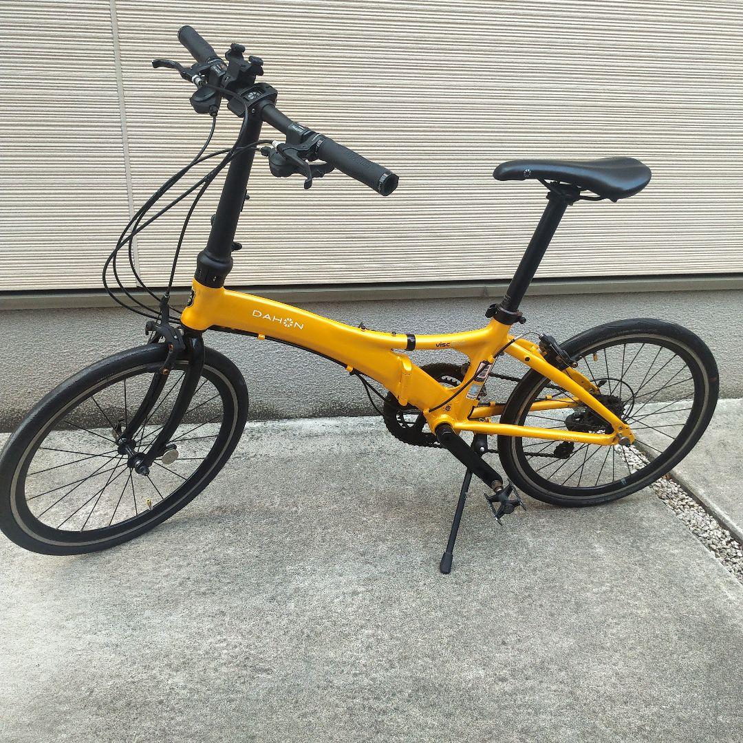 本日限定価格☆DAHON visc evo☆マンゴーオレンジ☆MKSペダル