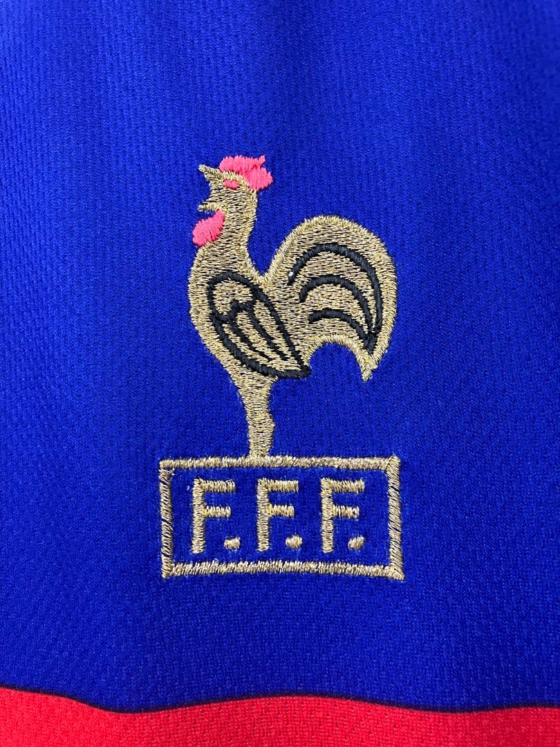 97-98　フランス代表　ジダン　アディダスオフィシャル　当時物ユニフォーム