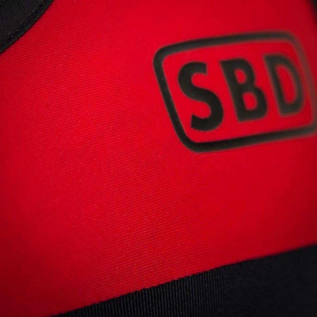 筋トレ勢必見！SBD シングレット2015 Mサイズ 赤黒