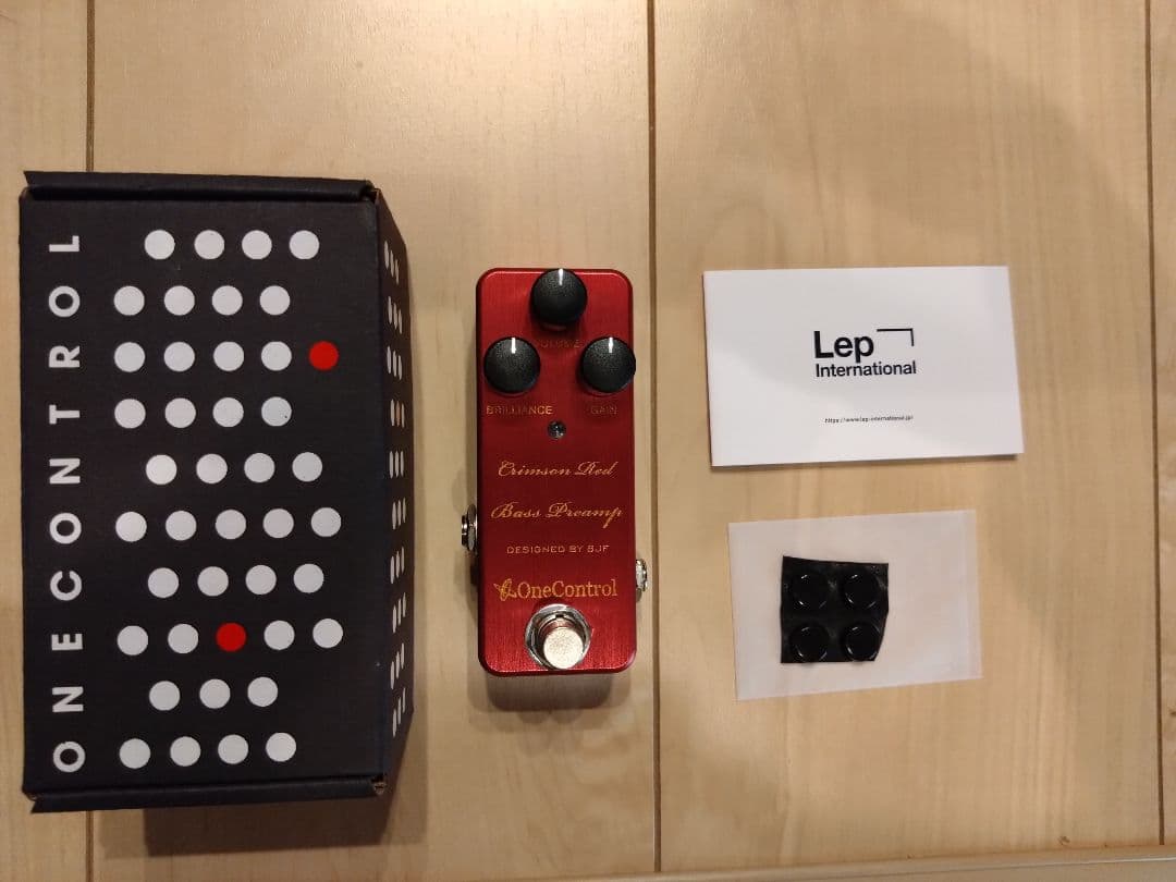 配信機器・PA機器・レコーディング機器 Crimson Red Bass Preamp