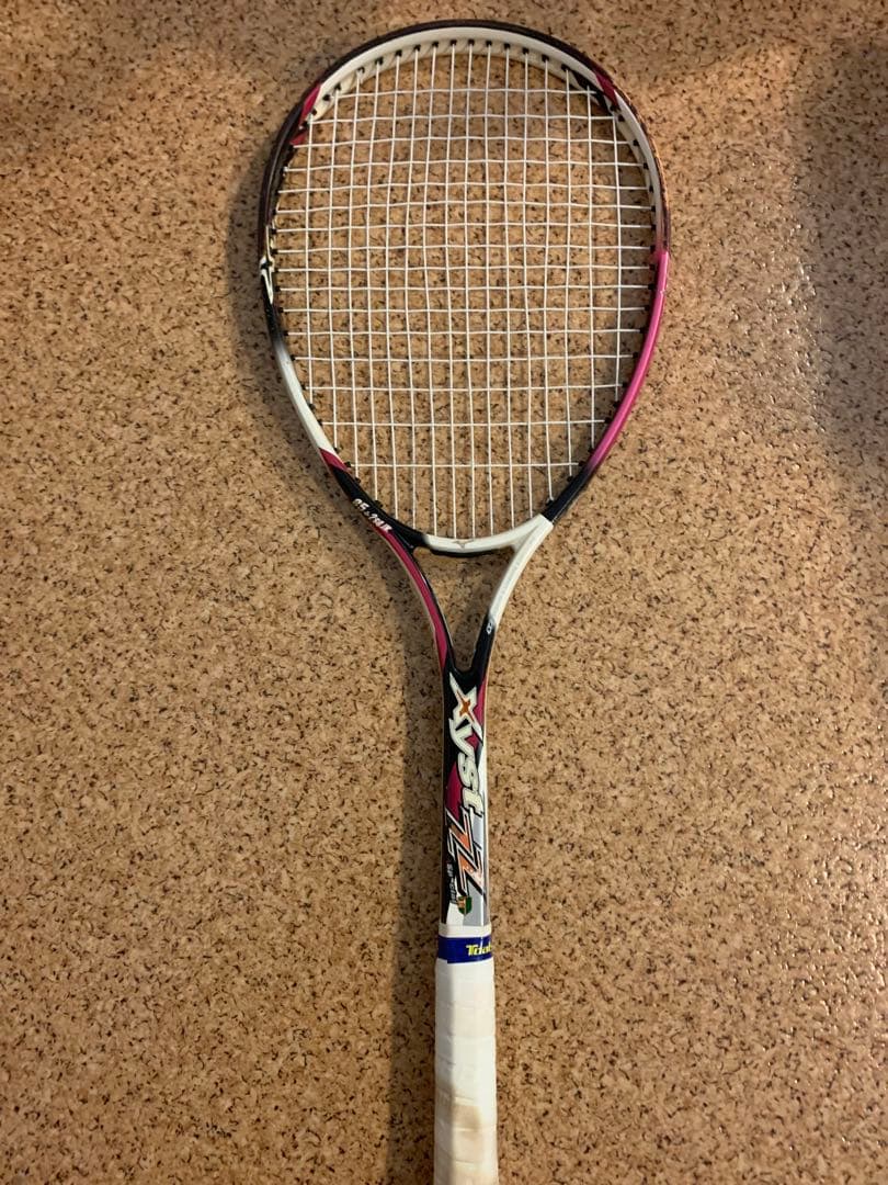 （希少）ソフトテニスラケット 黒/ピンク