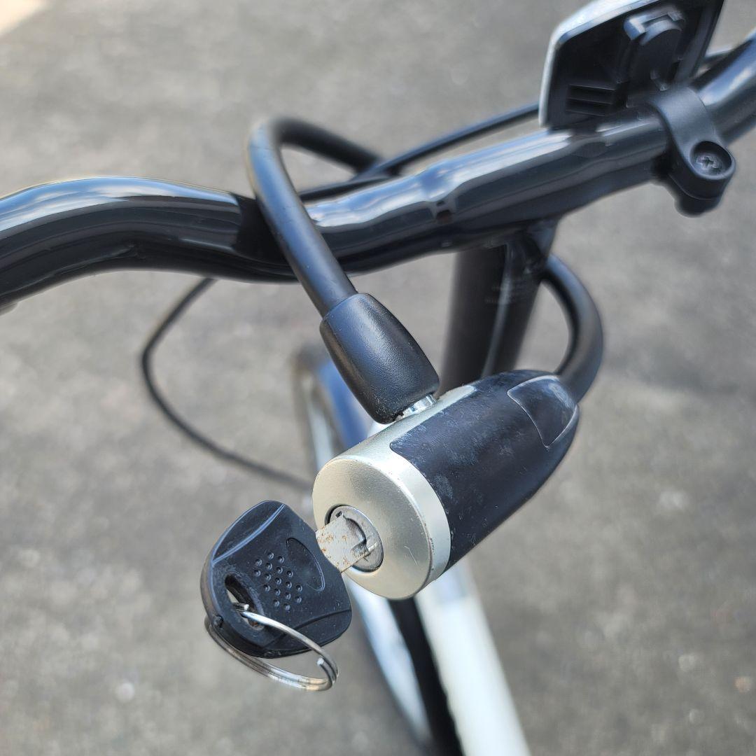 CANORO 20インチ 折りたたみ自転車 ホワイト