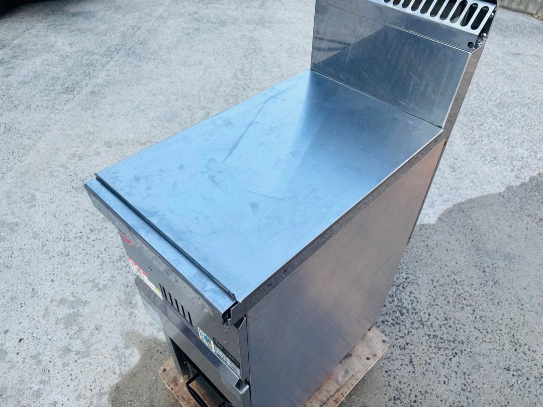 M13★マルゼン★LPガス ガスフライヤー 油13L 業務用 中古品 厨房 店舗