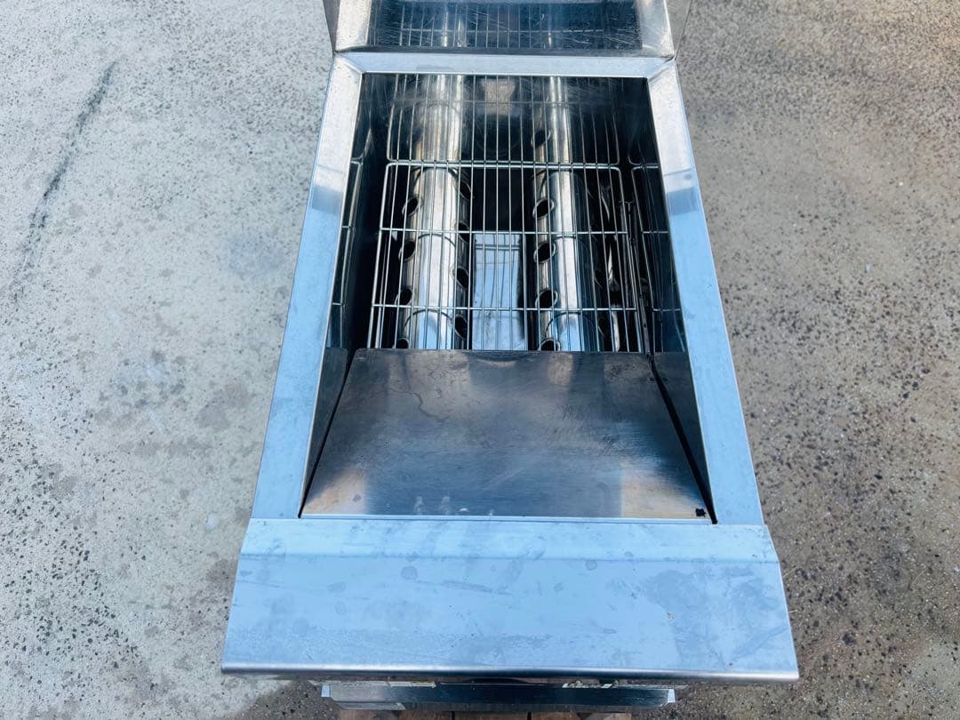 M13★マルゼン★LPガス ガスフライヤー 油13L 業務用 中古品 厨房 店舗