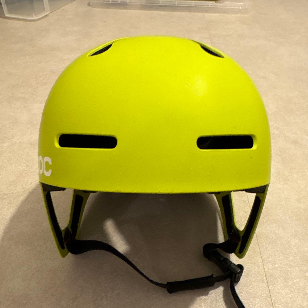 POC 蛍光イエロー ヘルメット