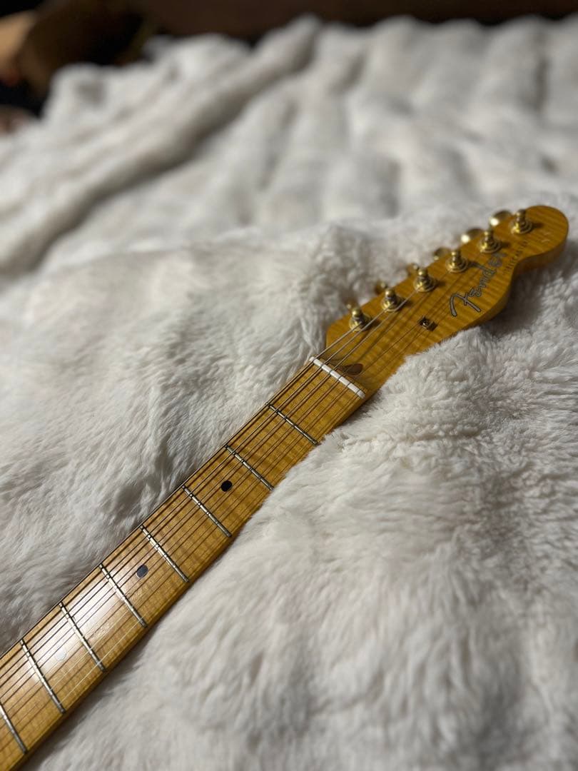 ギター Fender japan telecaster all flame maple